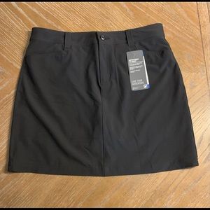 Eddie Bauer Black Skirt Shorts Skort Size 10 Outdoors Active
